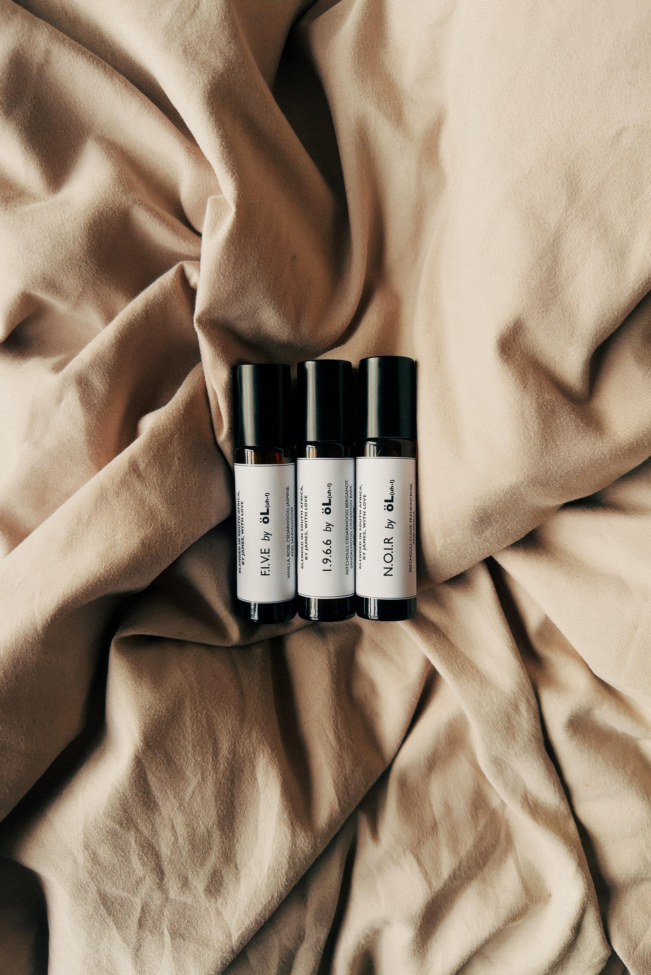 The original collection of öL pure-fumes.